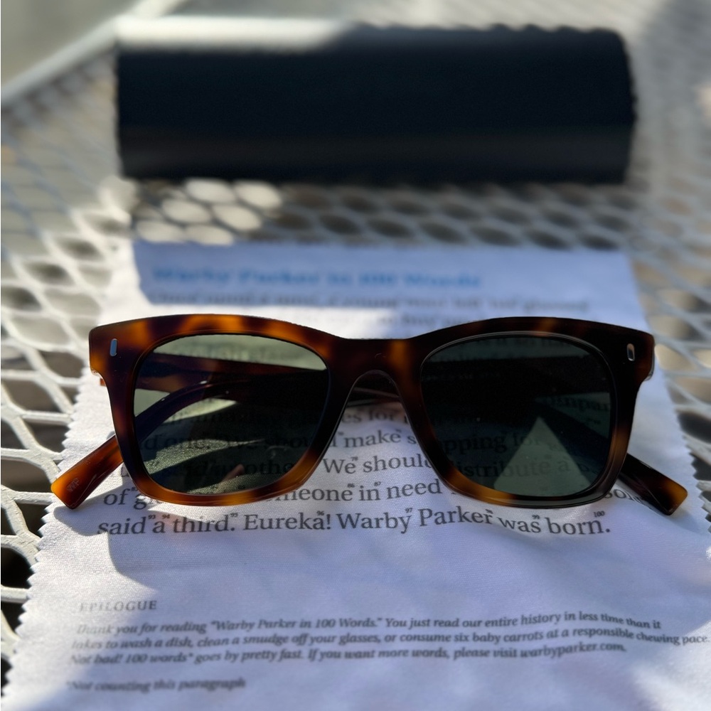 Warby Parker Tortoise Shell Glasses